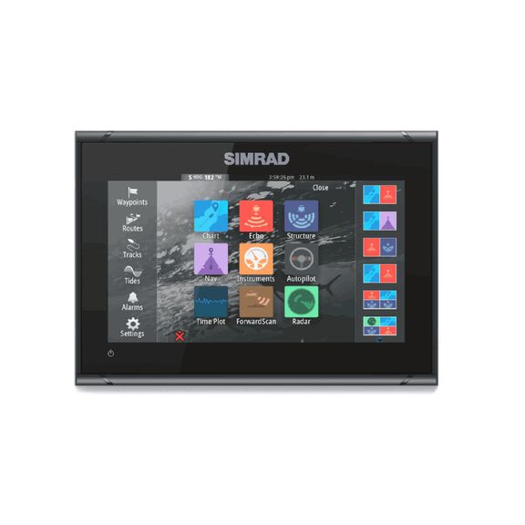 GO9 XSE Multifunction Display with 83/200 Transducer, C-MAP Discover Charts and Halo 20 Radar Pack image number 1