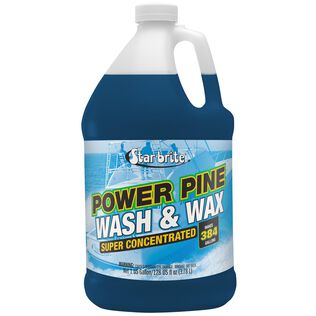 POWER PINE WASH & WAX GAL
