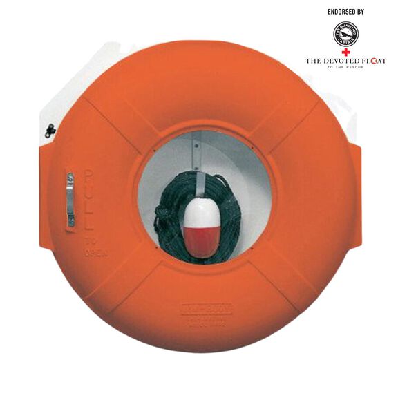 Life Ring Cabinet with 60' Throw Line image number 1