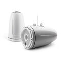 M6-880ETXv3-Gw-C-3Gw 8.8" Marine Enclosed Coaxial Speaker, White Classic Grille, Pair image number 0
