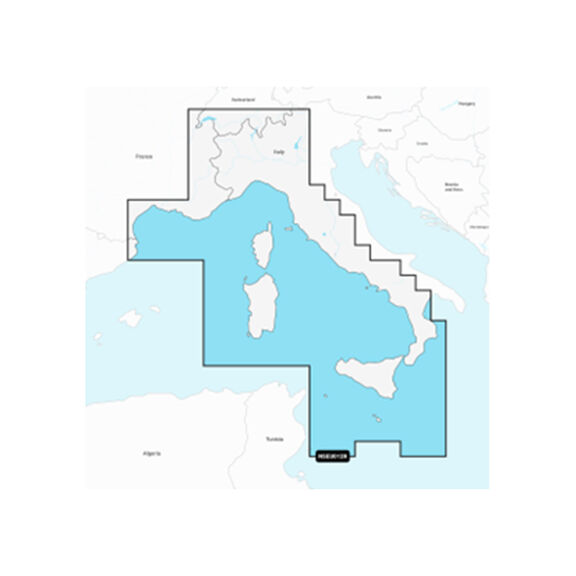 Garmin Navionics Vision+ EU012R Mediterranean Sea, Central and West, Electronic Chart image number 0