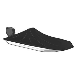 Select Fit Boat Cover for V-Shaped Jon Boat W/Center Console  - 17ft6in-18ft5in BEAM 88in