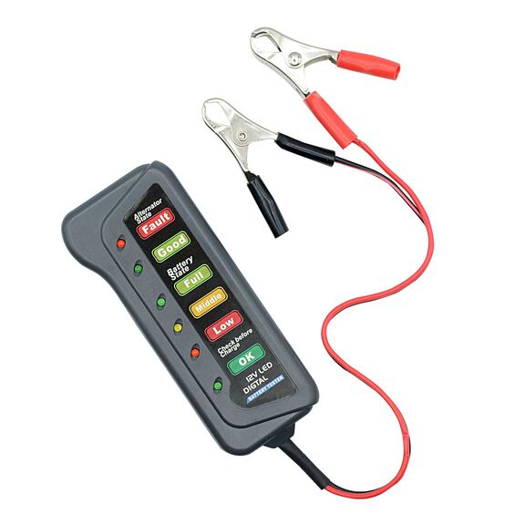 Battery and Alternator Condition Tester - LED image number 0