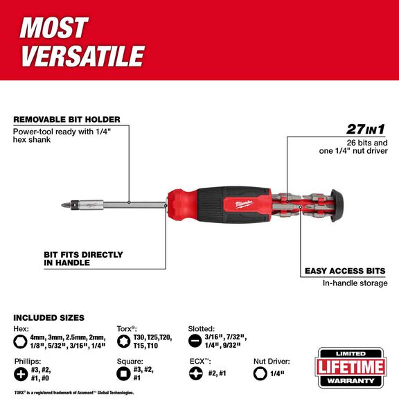 27-in-1 Multi-Bit Screwdriver image number 1