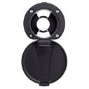 Recessed Cup & Lid Set All Plastic Black image number 1