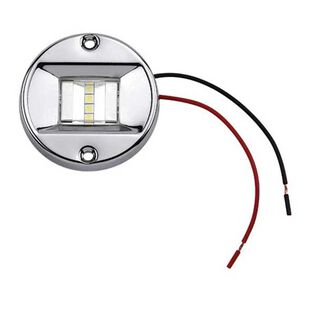 Flush Mount Round LED Stern Navigation Light, 2 Nautical Miles Visibility