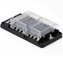 RT Series 12 Position Fuse Block with Ground & LED Indication image number 0