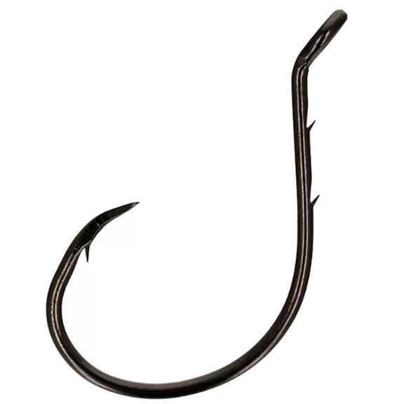 Lazer Sharp L2196 Baitholder Inline Circle Hook, Platinum Black image number 0