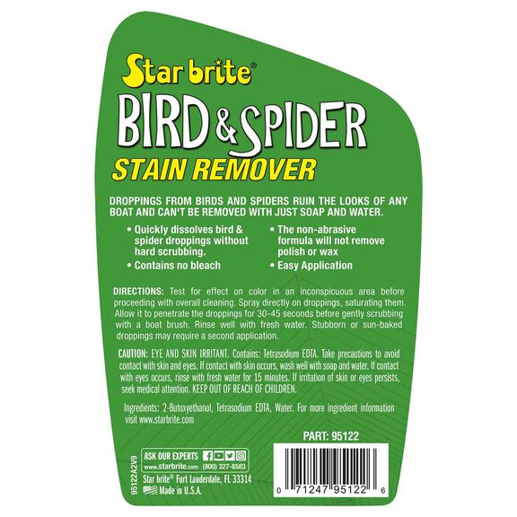 Spider & Bird Stain Remover image number 1