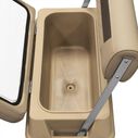 Wise DLX156-1900 DLX Pontoon Series 70 Quart Swingback Cooler Seat - Neutral / Meteor image number 4