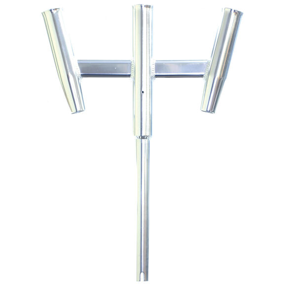 Triple Aluminum Straight Butt Kite Rod Holder image number 0