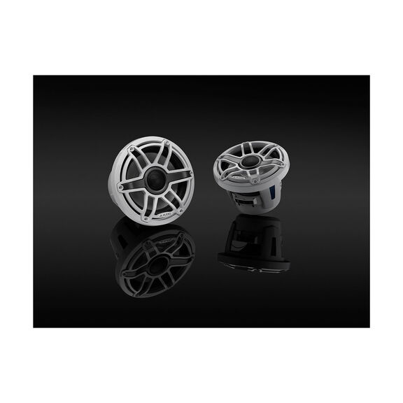 M6-880X-S-GwGw 8.8" Marine Coaxial Speakers, White Sport Grilles image number 7