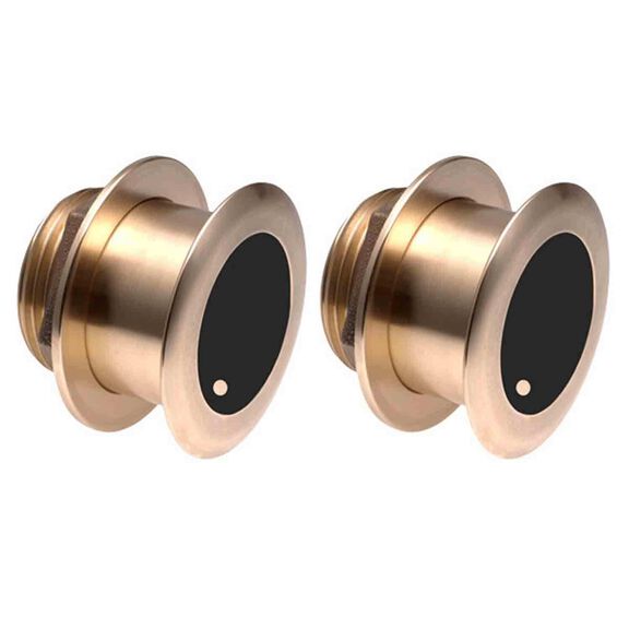 B175LM 20&deg; Tilt Thru-Hull Low/Medium CHIRP Transducer Pair image number 0