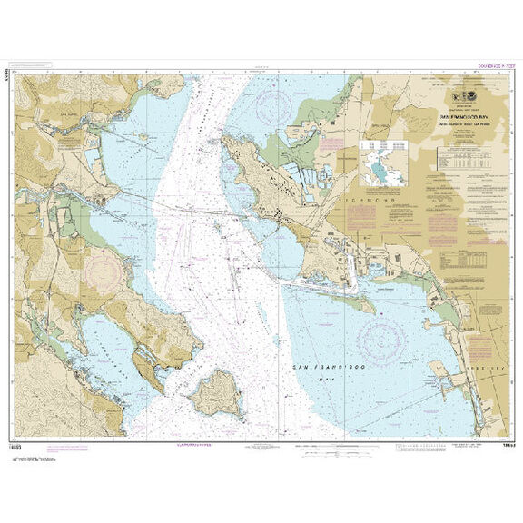 #18653 San Francisco Bay Angel Island to Point San Pedro image number 0