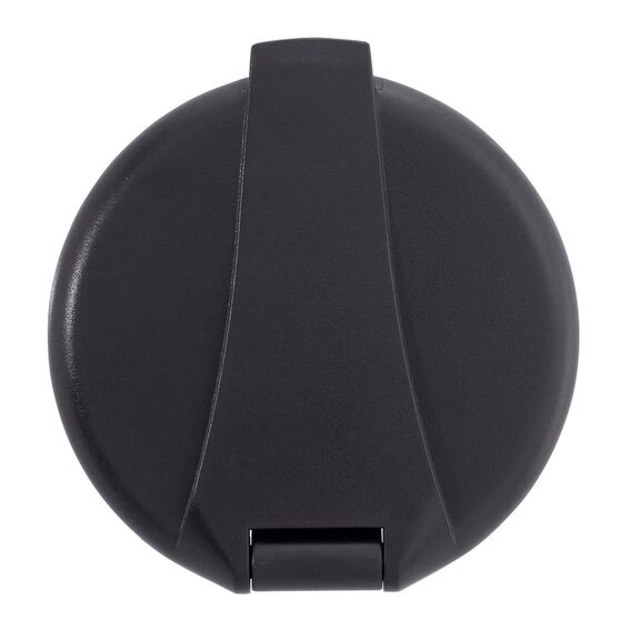 Recessed Shower Black Cup & Lid, Small Black Sprayer, 6' Stainless Steel Hose image number 5