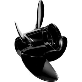 12 1/2" x 19" Quicksilver Nemesis 4-Blade, RH, Aluminum Propeller