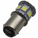 Double Contact Bayonet BA15D-1142 LED Bulb, Red image number 2