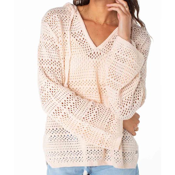 Women's Hippie Love Solid Sweater image number 2