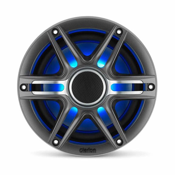 CMSP-651RGB-SWG 6.5" 2-way Premium Marine Speakers with Sport Grilles and RGB Lighting image number 1