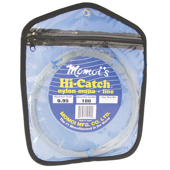 Hi-Catch Nylon Mono-Line Leader Coil, Clear White, 100 yds. image number 0
