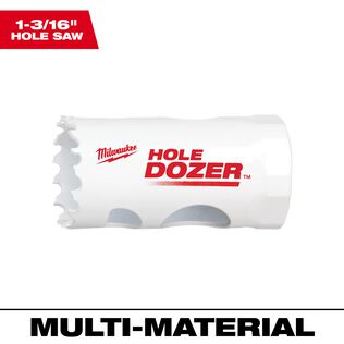 1-3/16" HOLE DOZER&trade; Bi-Metal Hole Saw