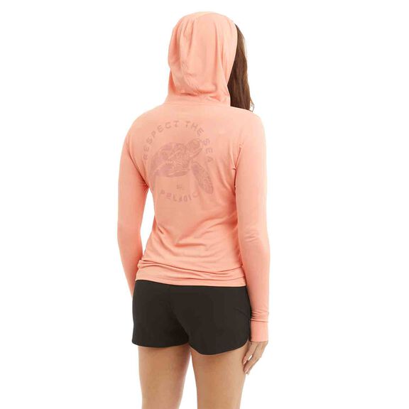 Women's Respect AquaTek Hooded Shirt image number 0