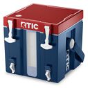 Halftime Water Cooler, 3 Gallon Hard-Sided Water Cooler, Patriot image number 0