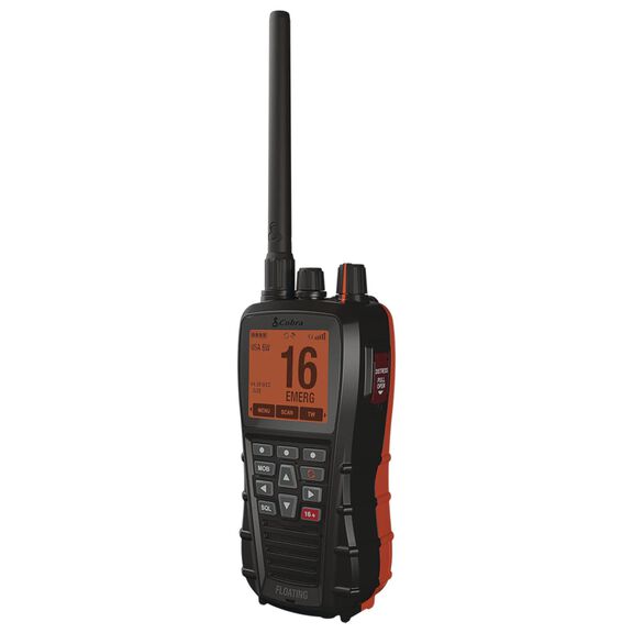Cobra BlueBound 650 VHF Handheld Marine Radio - Black image number 4