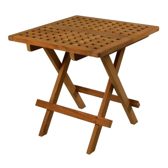 Teak Fold-Away Table image number 0