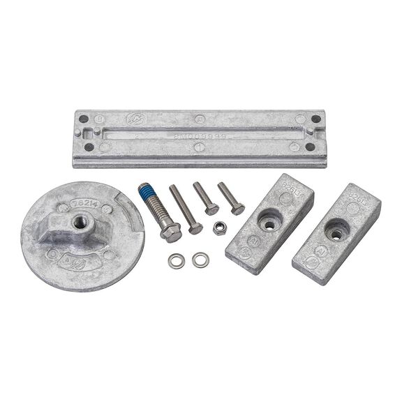Quicksilver 8M0107550 Aluminum Anode Kit for Mercury Verado and OptiMax Outboards image number 0