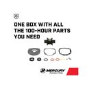 Mercury Water Pump Repair Kit 8M0100527 for Mercury and Mariner Outboards and MerCruiser Sterndrives image number 4