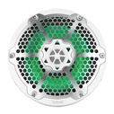 8&rdquo; Marine 2-Way Hybrid Speaker with RGB LED, Compression Driver and Neodymium Magnet, 350W RMS 4-Ohm, Gloss White image number 3
