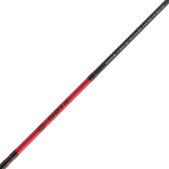 7' Fierce&reg; IV 2500 Spinning Combo, Medium Light Power image number 4