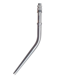 #4 Curved Unibutt Fishing Rod Butt, Silver