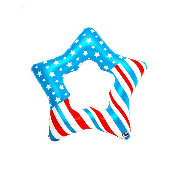 Giant Patriotic Star Pool Float image number 0