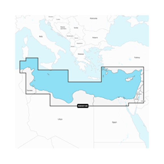 Garmin Navionics+ EU016R Mediterranean Sea, Southeast, Electronic Chart image number 0