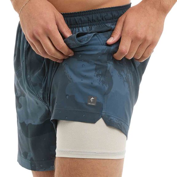 Men's Lei Day Brush Camo Swim Trunks image number 4