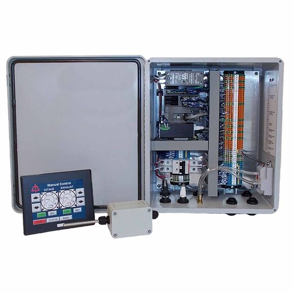 Temperature & Pressure Based Automatic Engine Room Ventilation Control System for AC Fans image number 0