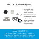 Quicksilver 8M6012790 Impeller Repair Kit - OMC 2.3-7.5L image number 1