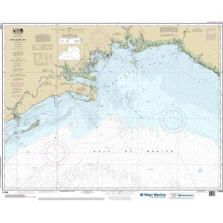 Maptech&reg; NOAA Recreational Waterproof Chart-Apalachee Bay, 11405