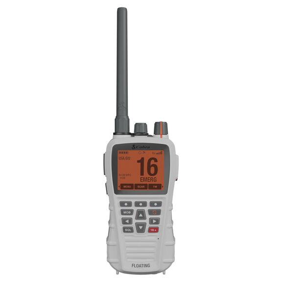 Cobra BlueBound 650 VHF Handheld Marine Radio - White image number 0