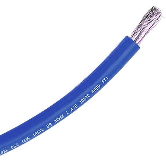 10 AWG Primary Wire by the Foot, Blue image number 0