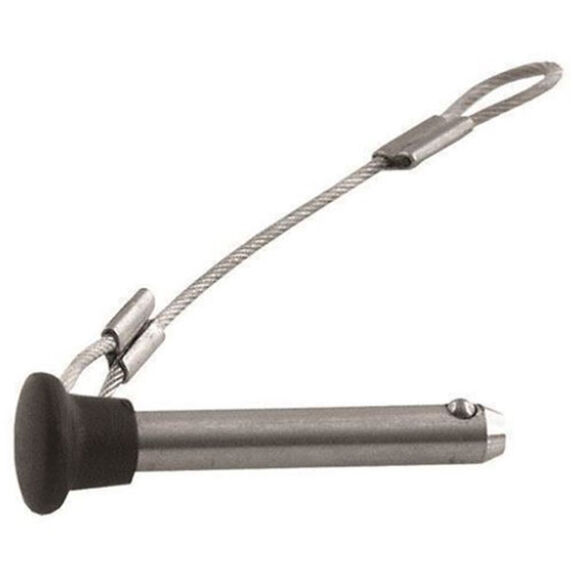Stainless Steel Pin, Lanyard & Plastic Knob image number 0