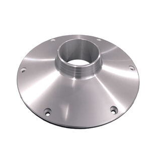 9 7/8" O.D. Aluminum Table Base or Support, Surface Mount for 2 3/8" DIA Column