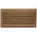 Teak Louvered Insert, 18" x 9 3/8" x 3/4" image number 1