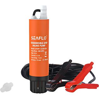 SEAFLO 280 GPH 12V Submersible Inline Pump for Marine and RV