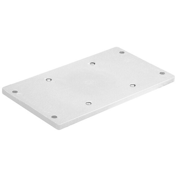 Bucket Seat Mounting Plate, White image number 0
