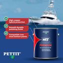 Premium HRT Multi-Season Antifouling Paint, Blue, Gallon image number 4