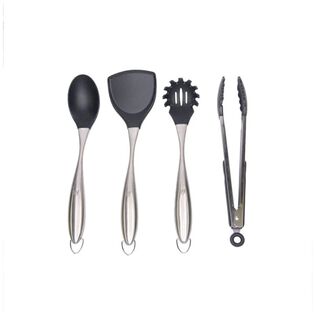 Magma 5-Piece Silicone Cooking Utensil Set with Stainless Steel Handles