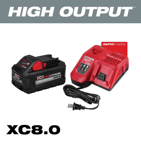 M18&trade; REDLITHIUM&trade; HIGH OUTPUT&trade; XC8.0 Starter Kit image number 0